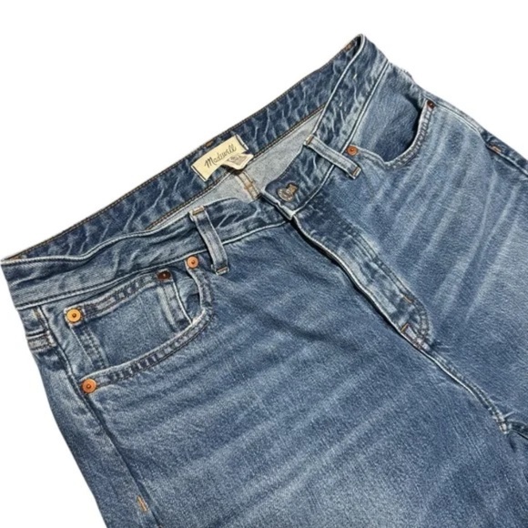 MADEWELL The Darted Barrel-Leg Jean size 29 Dobbins WashRigid - Picture 5 of 9